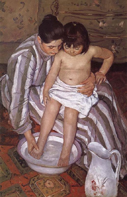Mary Cassatt Bath Germany oil painting art